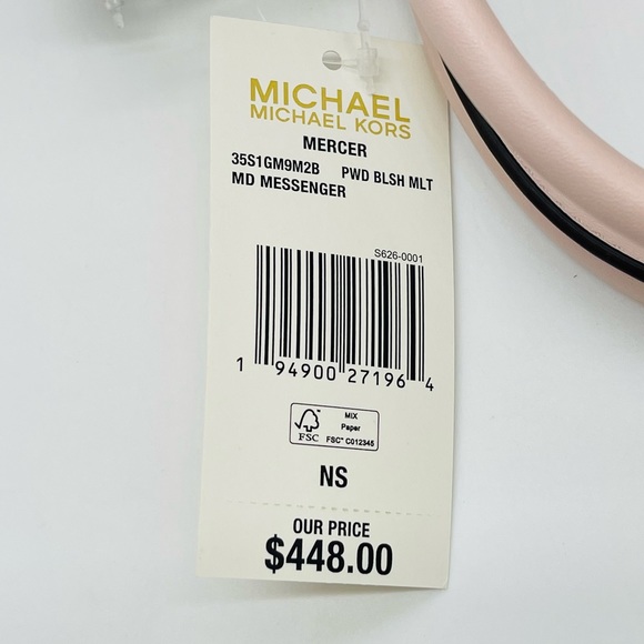 Michael Kors Mercer Medium Messenger Crossbody Bag - Picture 11 of 11